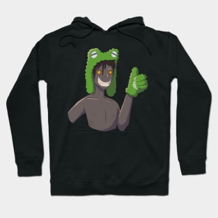 Cryptid in froggy hoodie Hoodie